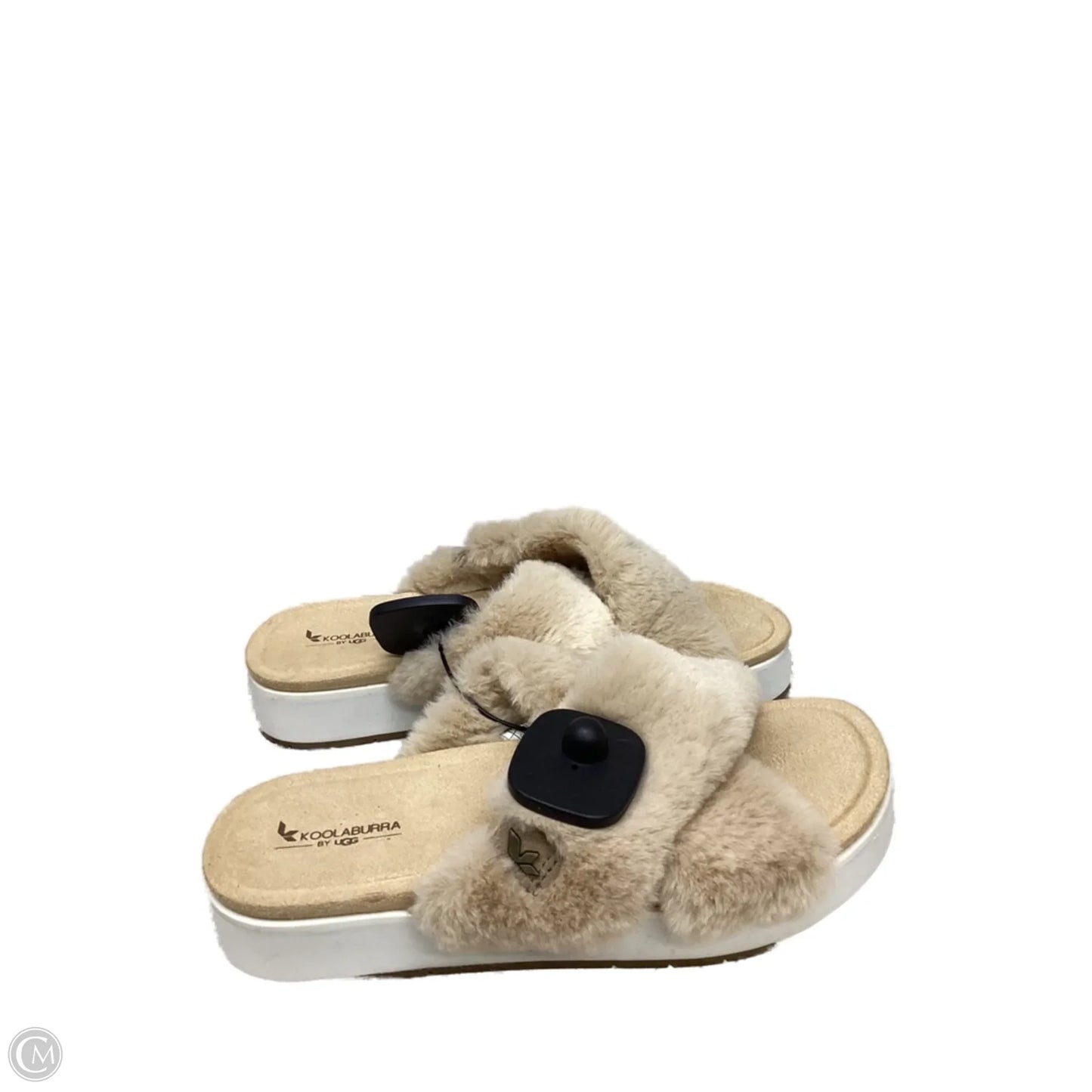 Sandals Designer By Ugg In Tan, Size: 7