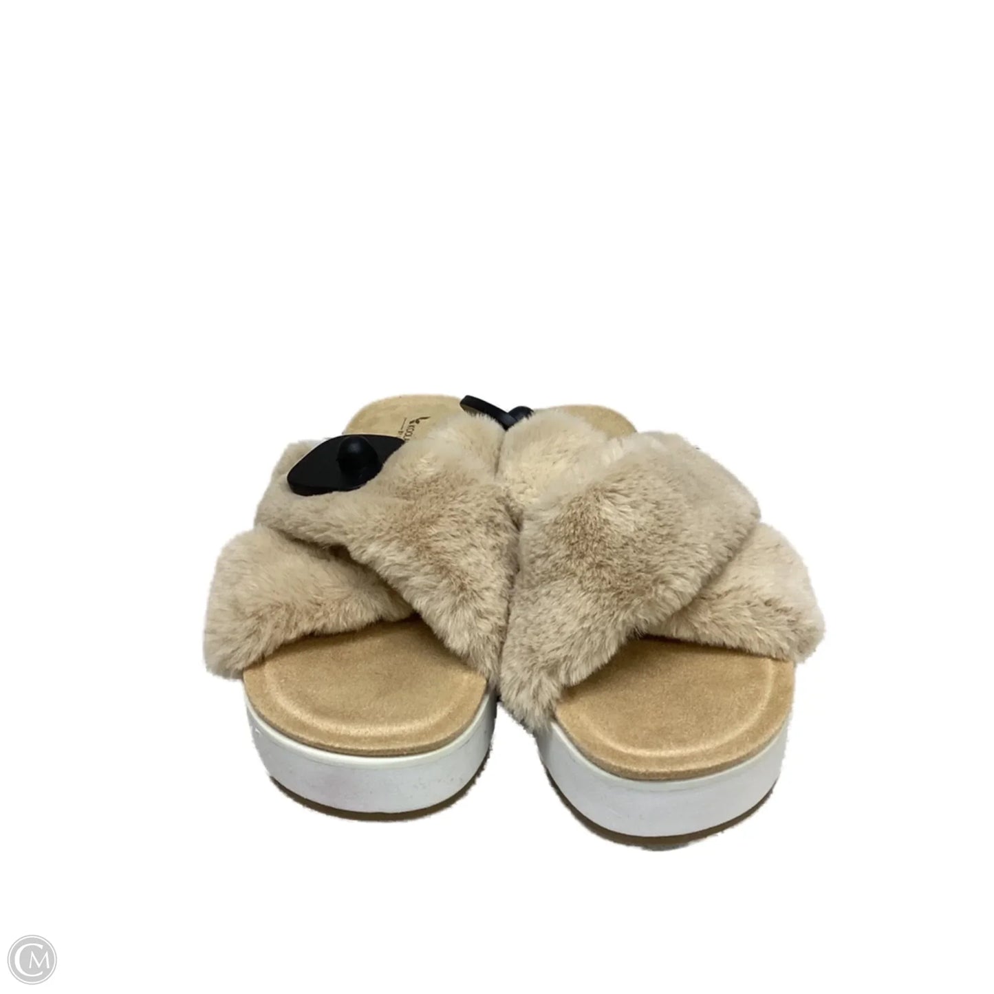 Sandals Designer By Ugg In Tan, Size: 7