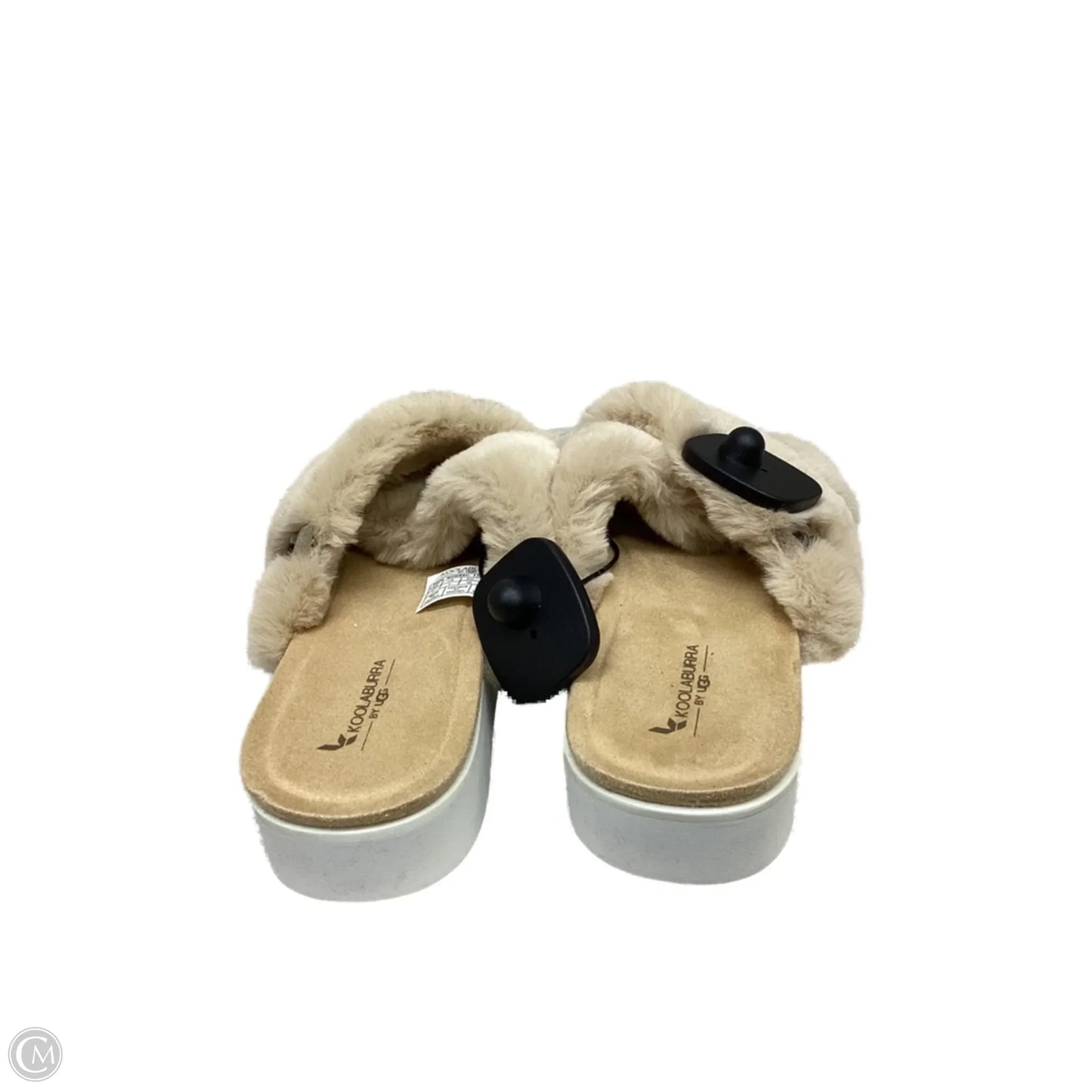 Sandals Designer By Ugg In Tan, Size: 7