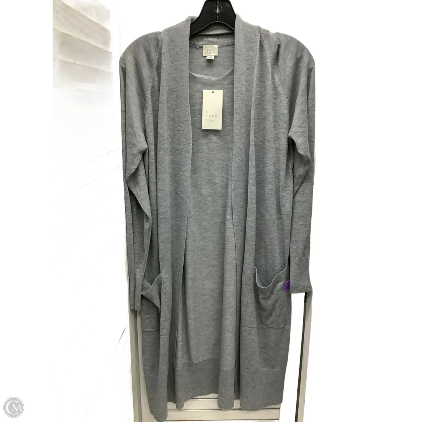 Cardigan By A New Day In Grey, Size: Xs