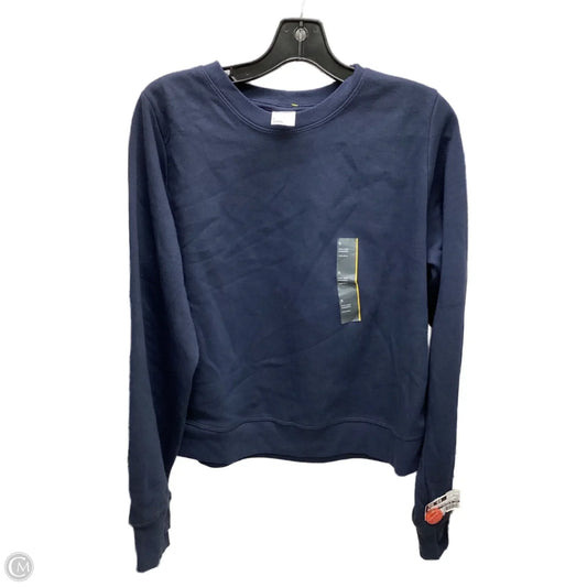 Sweatshirt Crewneck By All In Motion In Navy, Size: S