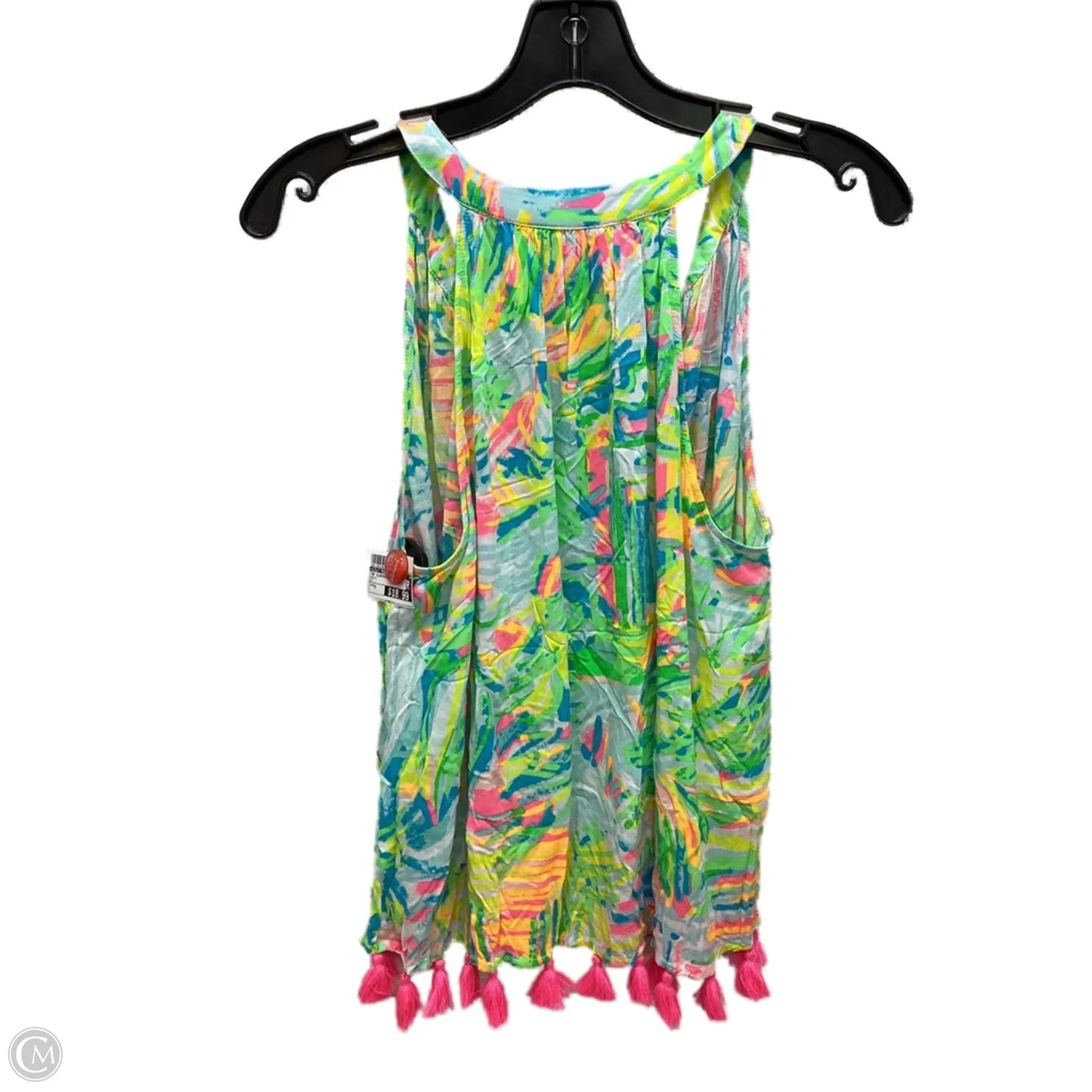 Top Sleeveless Designer By Lilly Pulitzer In Multi-colored, Size: M