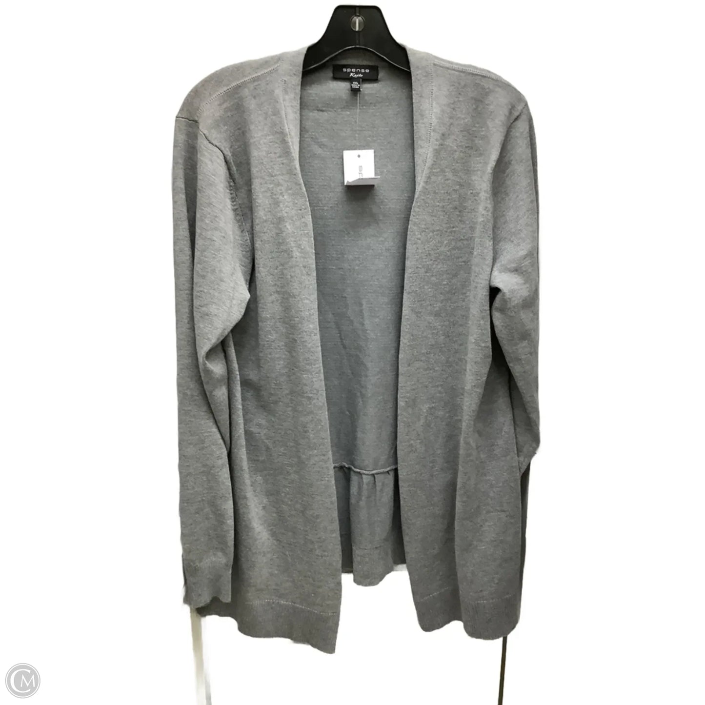Cardigan By Spense In Grey, Size: Xxl