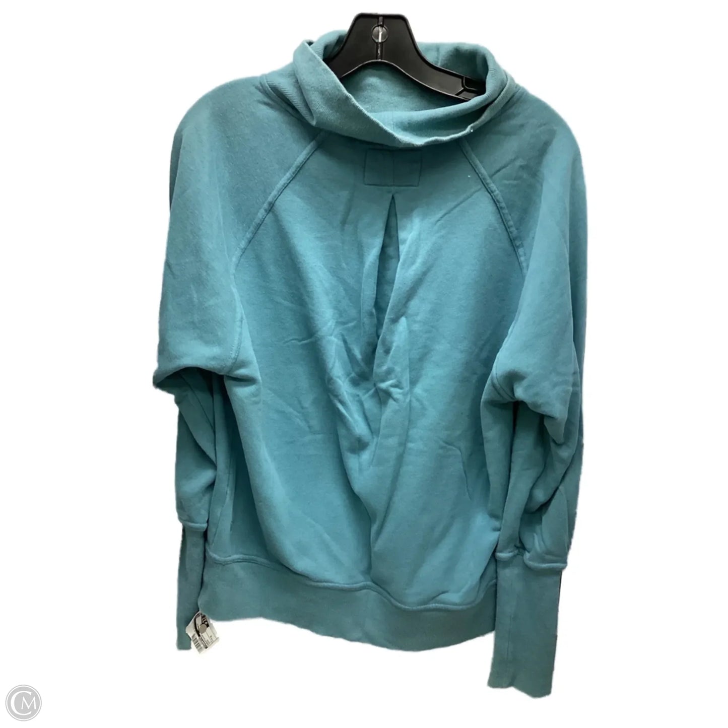 Sweatshirt Crewneck By Champion In Aqua, Size: S