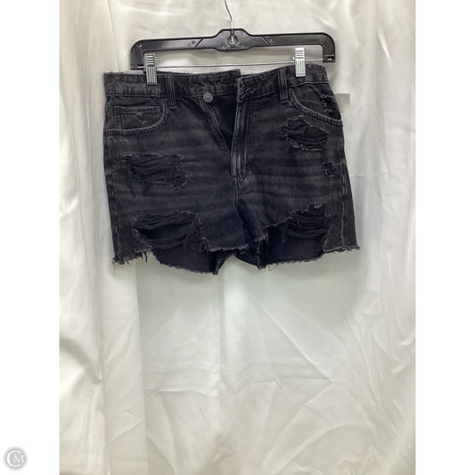 Shorts By American Eagle In Black, Size: 8