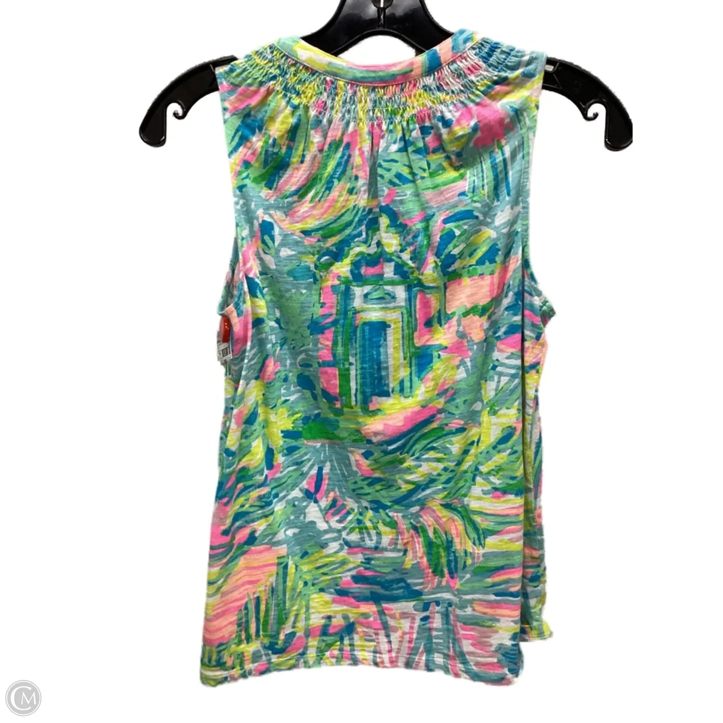 Top Sleeveless Designer By Lilly Pulitzer In Multi-colored, Size: Xs