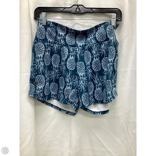 Athletic Shorts By Clothes Mentor In Blue & White, Size: M