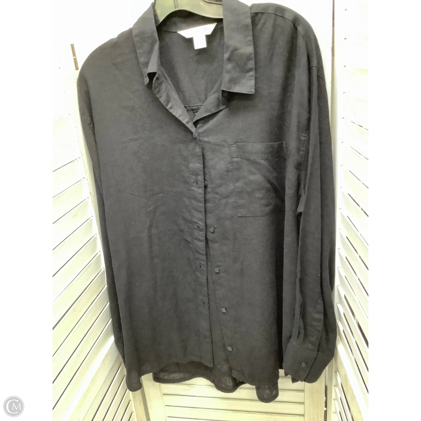 Top Long Sleeve By Old Navy In Black, Size: L