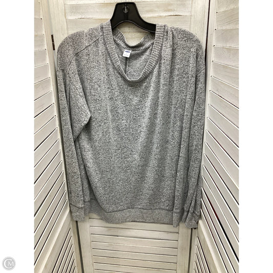 Top Long Sleeve By Old Navy In Leopard Print, Size: L