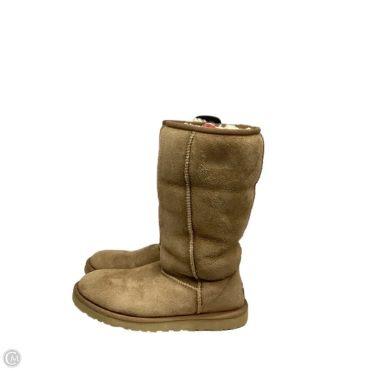 Boots Designer By Ugg In Tan, Size: 8