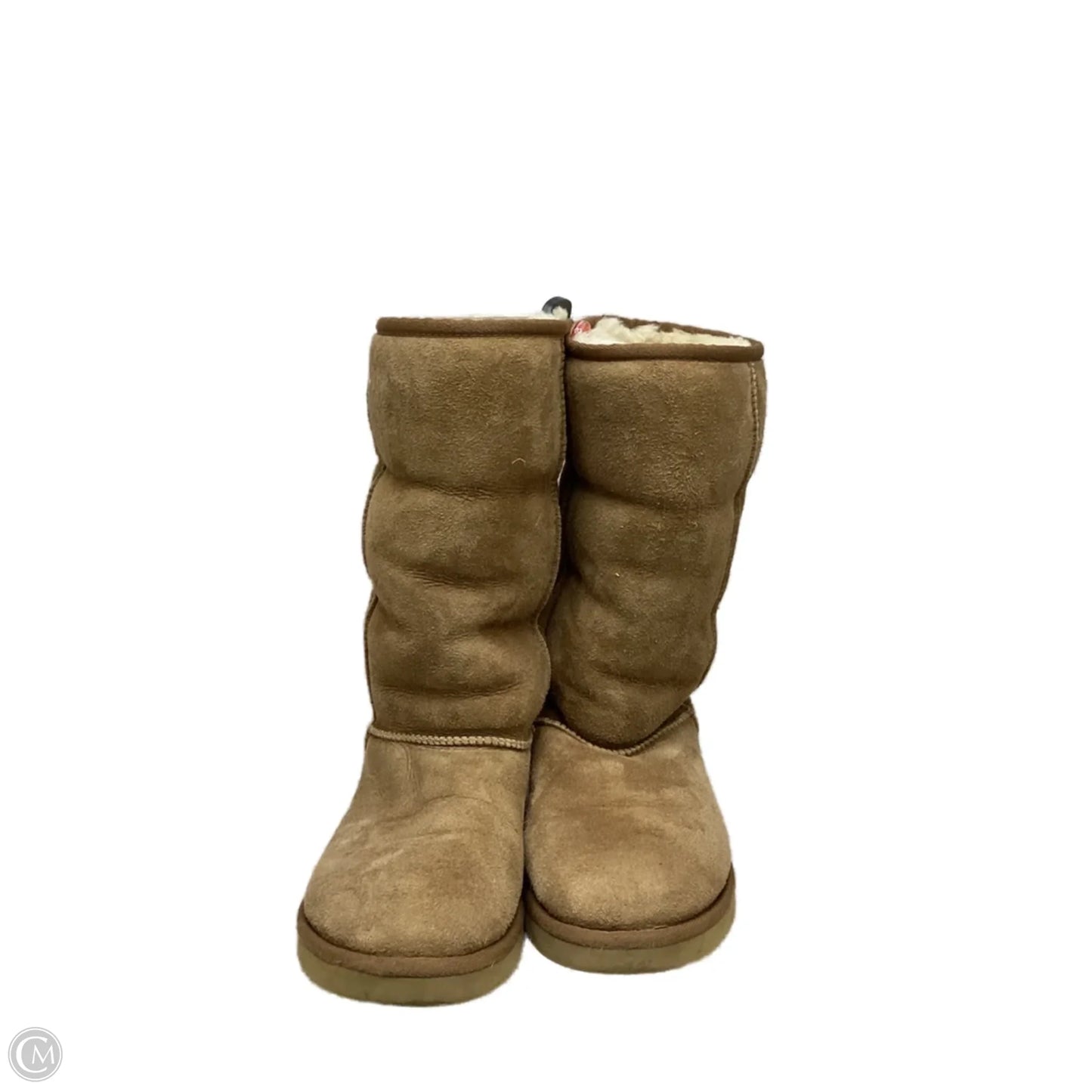 Boots Designer By Ugg In Tan, Size: 8