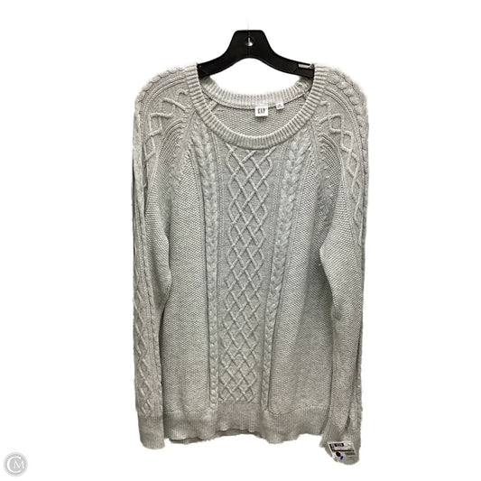 Sweater By Gap In Grey, Size: Xl