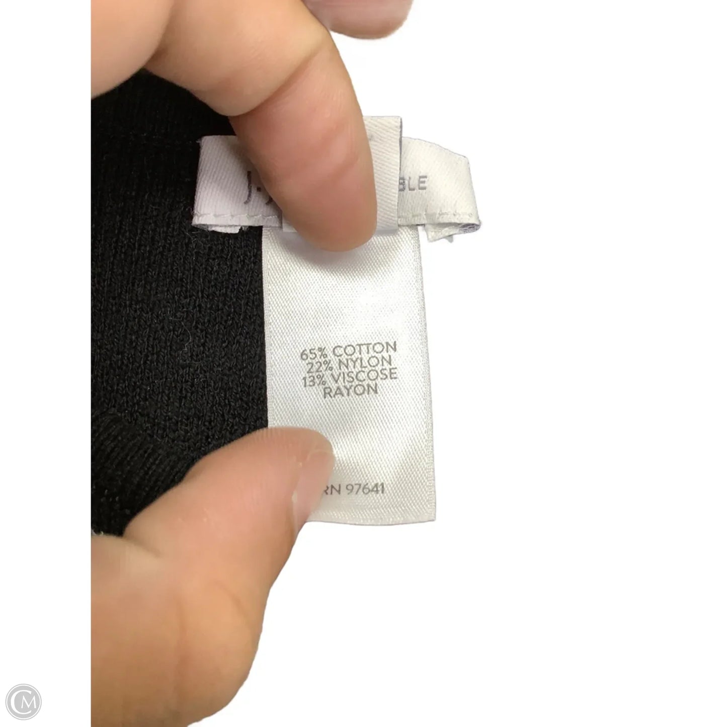 Dress Casual Midi By J. Jill In Black & Grey, Size: Xl