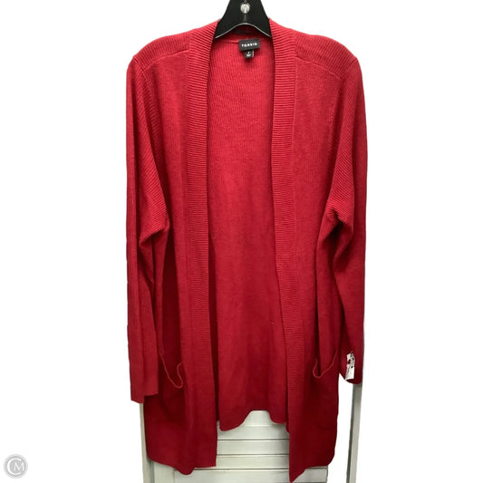 Cardigan By Torrid In Red, Size: 2x