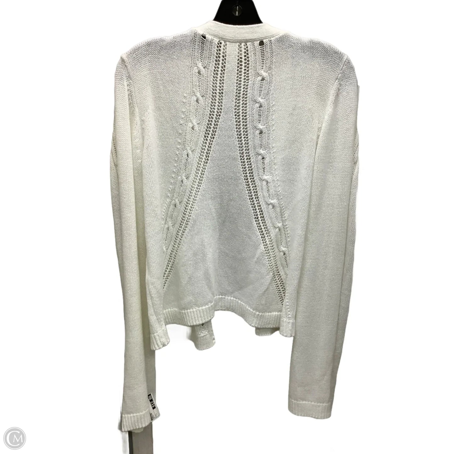 Cardigan By Cyrus In White, Size: L