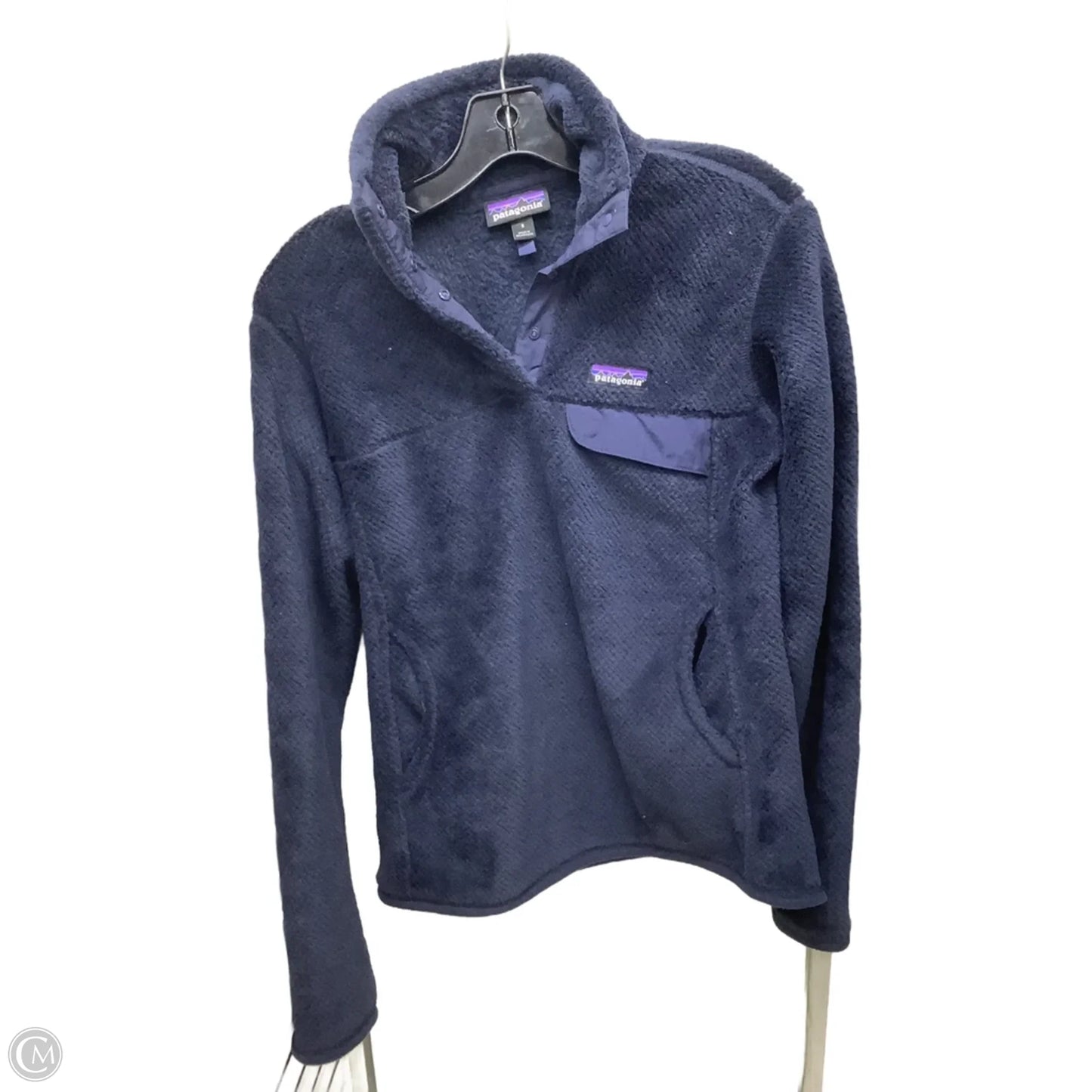 Sweatshirt Crewneck By Patagonia In Navy, Size: S