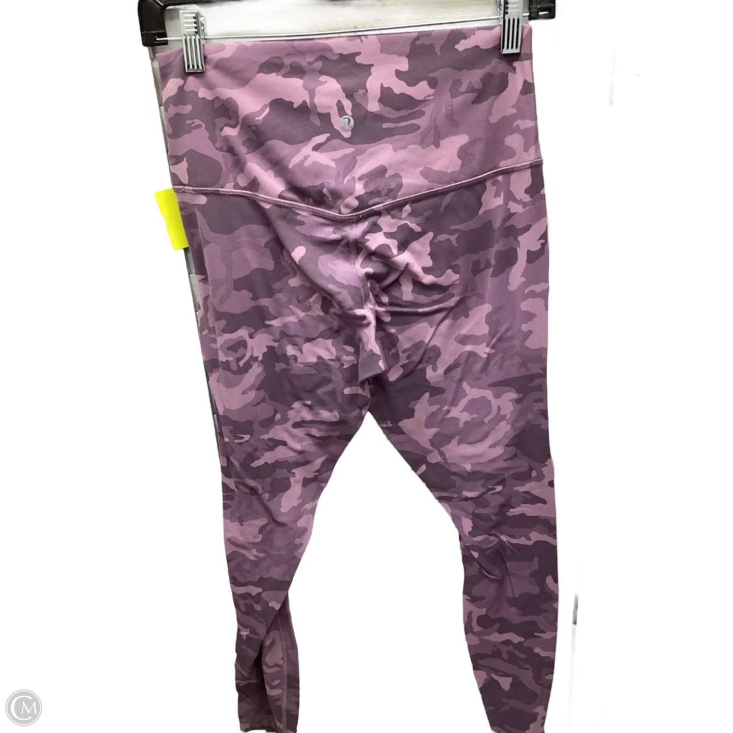 Athletic Leggings By Lululemon In Camouflage Print, Size: 8
