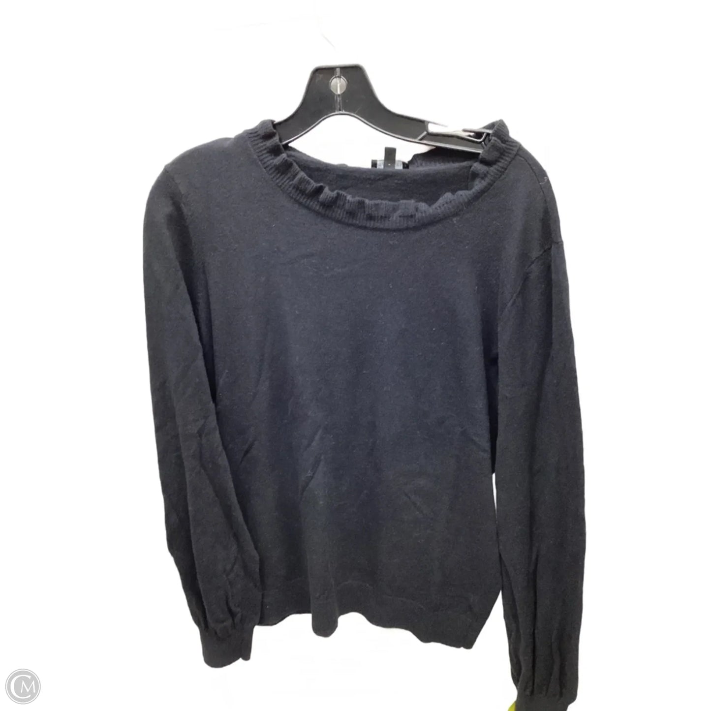 Top Long Sleeve By Talbots In Black, Size: M