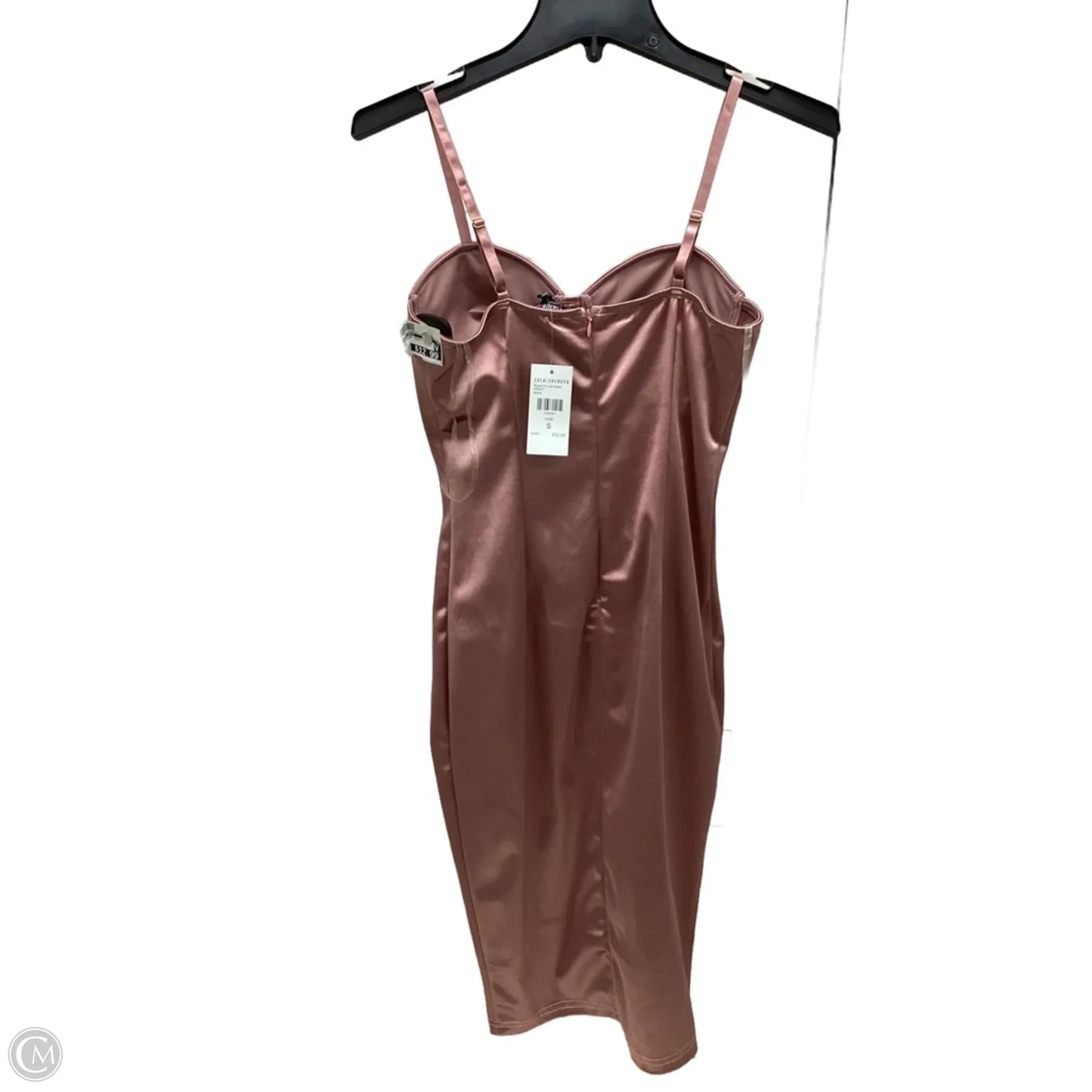 Dress Casual Midi By Fashion Nova In Mauve, Size: S