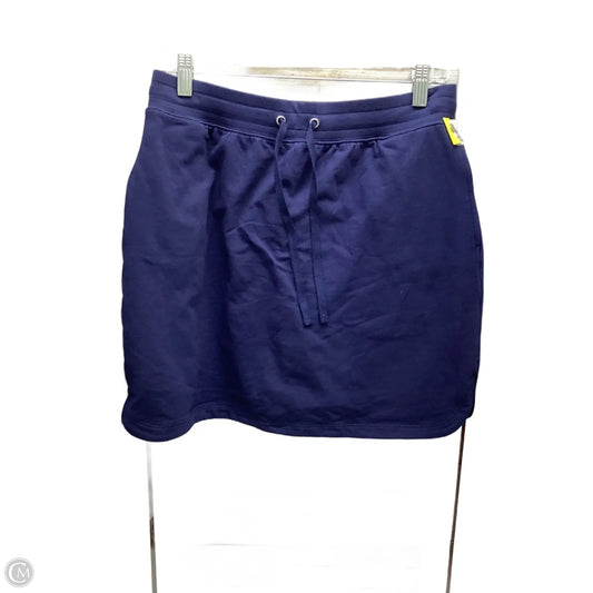 Skort By Karen Scott In Navy, Size: S