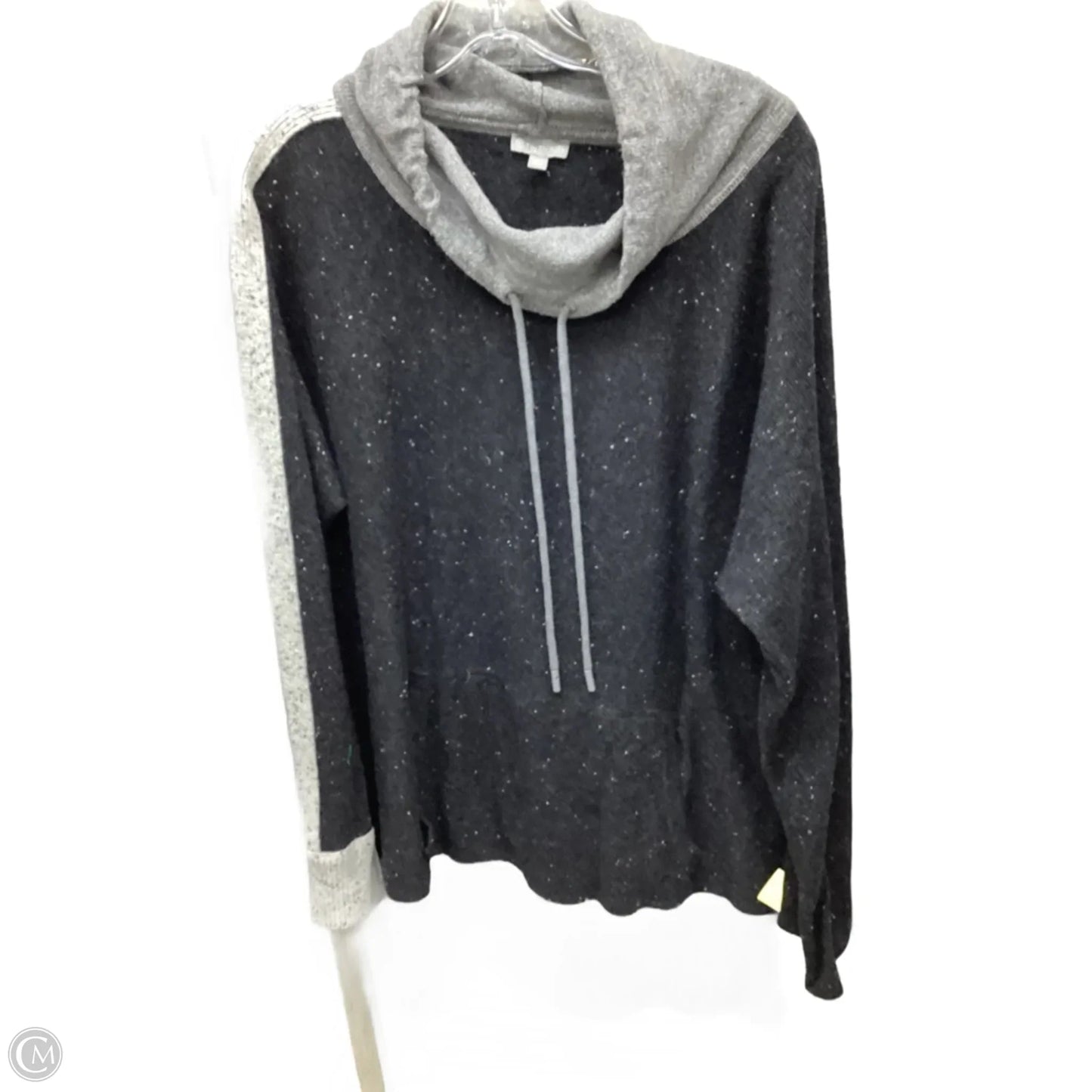 Top Long Sleeve By Talbots In Grey, Size: Xl