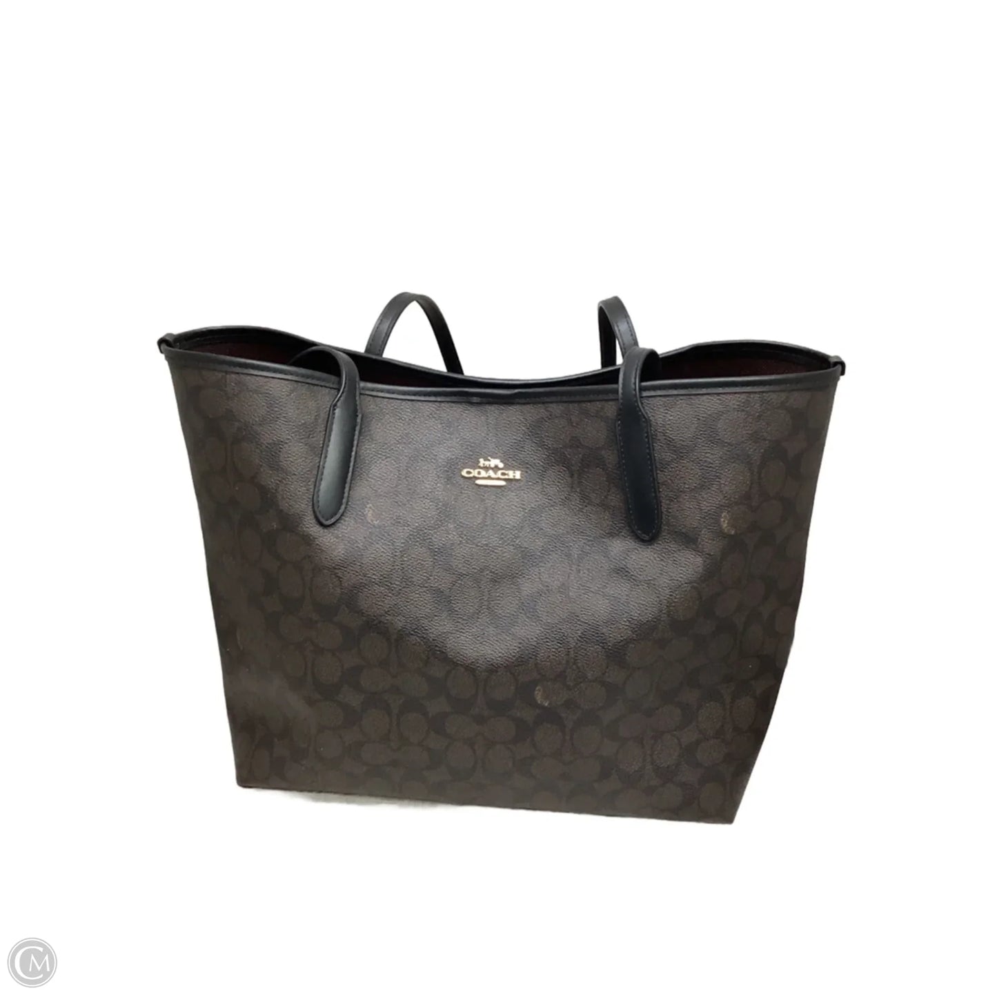 Tote Designer By Coach, Size: Large