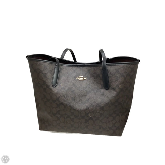 Tote Designer By Coach, Size: Large