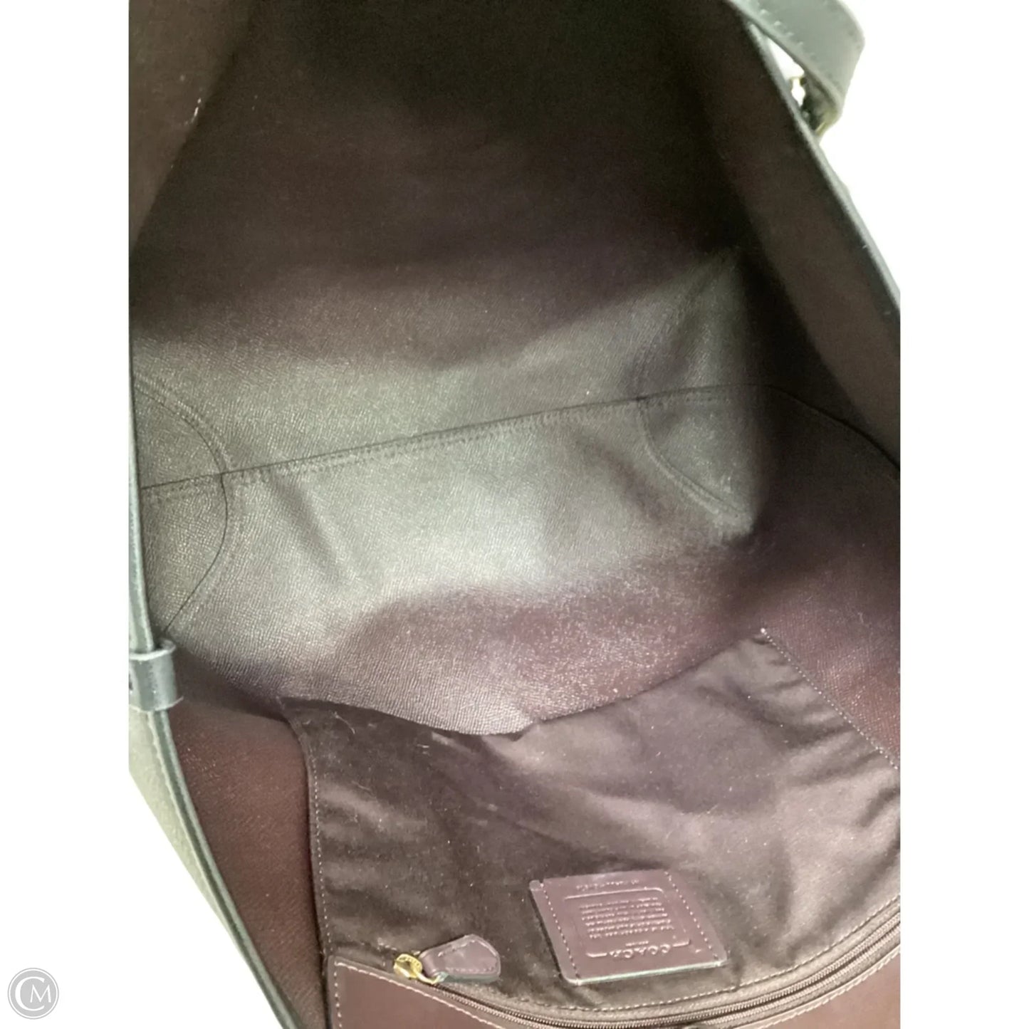 Tote Designer By Coach, Size: Large