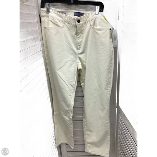 Pants Chinos & Khakis By Talbots In Ivory, Size: 14