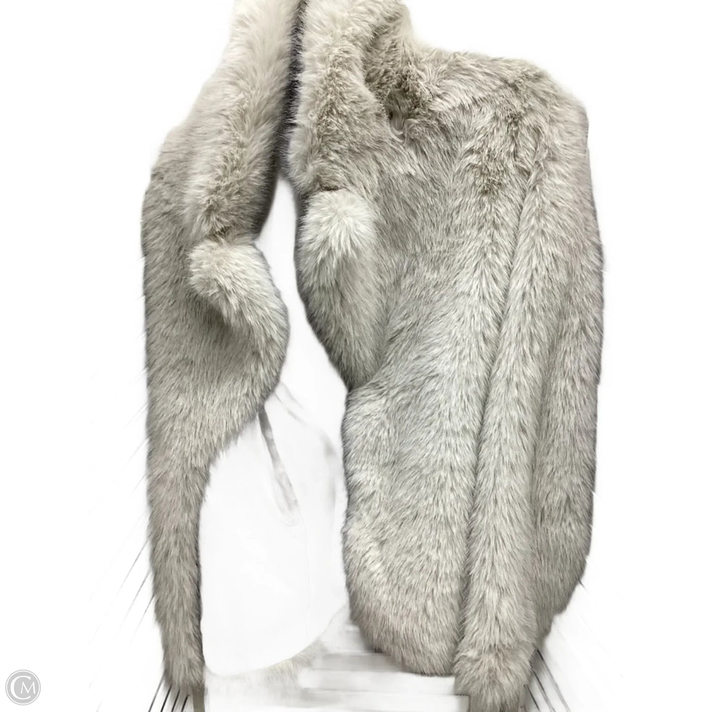 Coat Faux Fur & Sherpa By Gap In Multi-colored, Size: L