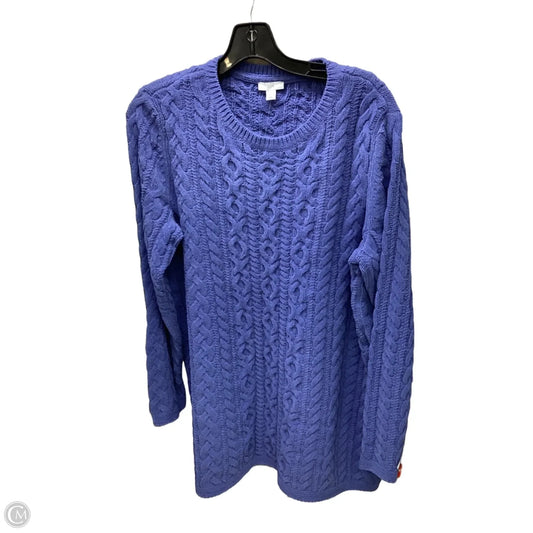 Sweater By J. Jill In Blue, Size: L