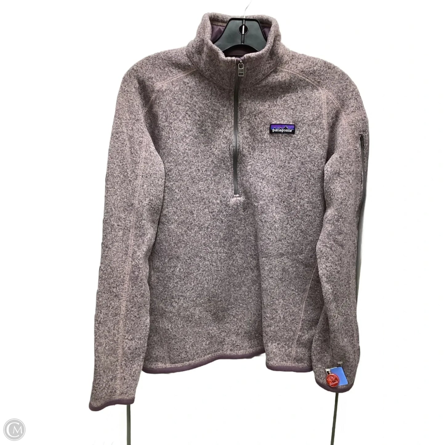 Jacket Fleece By Patagonia In Mauve, Size: M