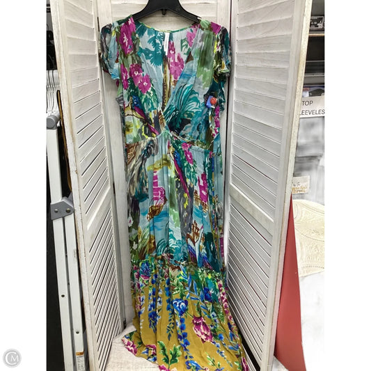 Dress Casual Maxi By Anthropologie In Multi-colored, Size: Xl