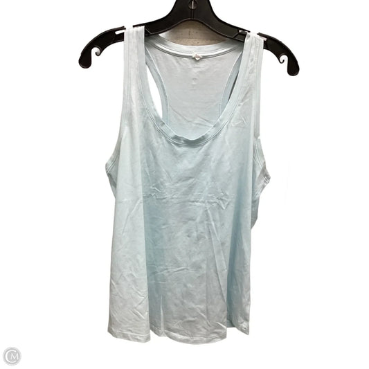 Top Sleeveless By Lululemon In Aqua, Size: 8