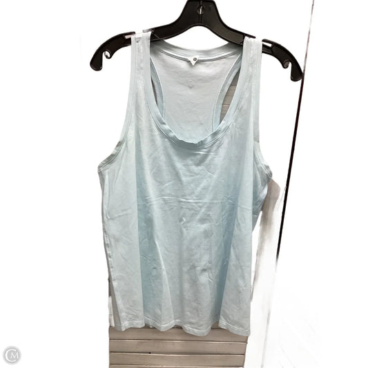 Top Sleeveless By Lululemon In Aqua, Size: 10