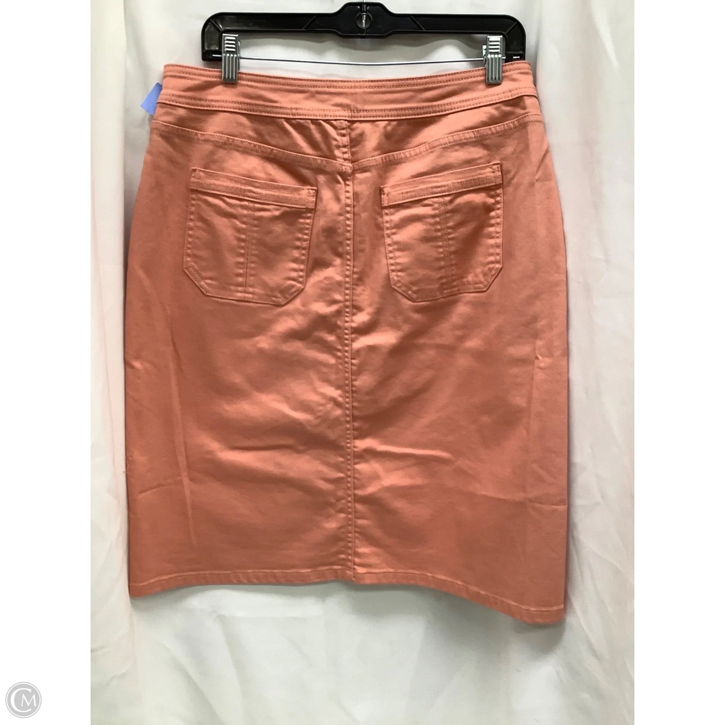 Skirt Midi By Liz Claiborne In Peach, Size: 8