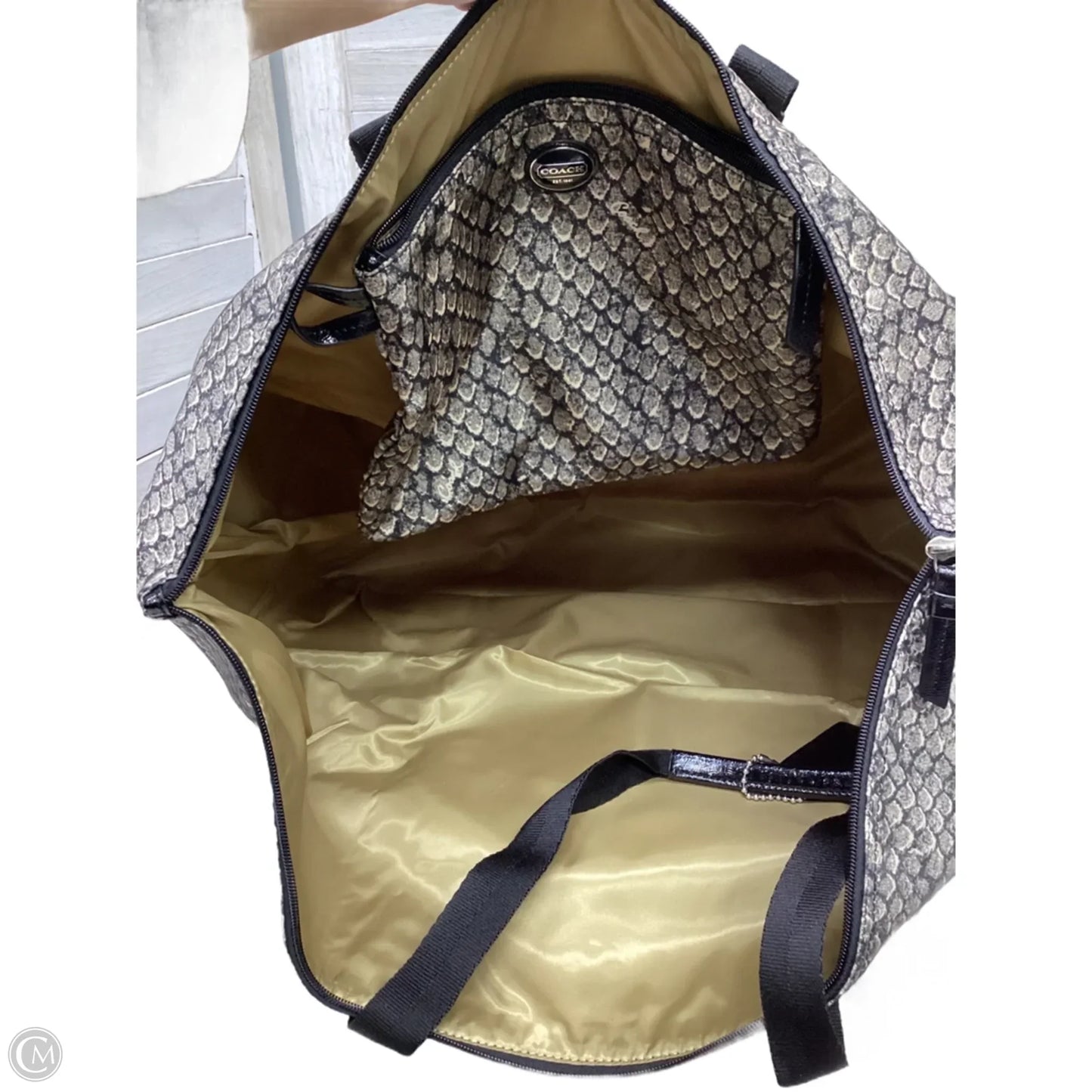 Duffle And Weekender Designer By Coach, Size: Large