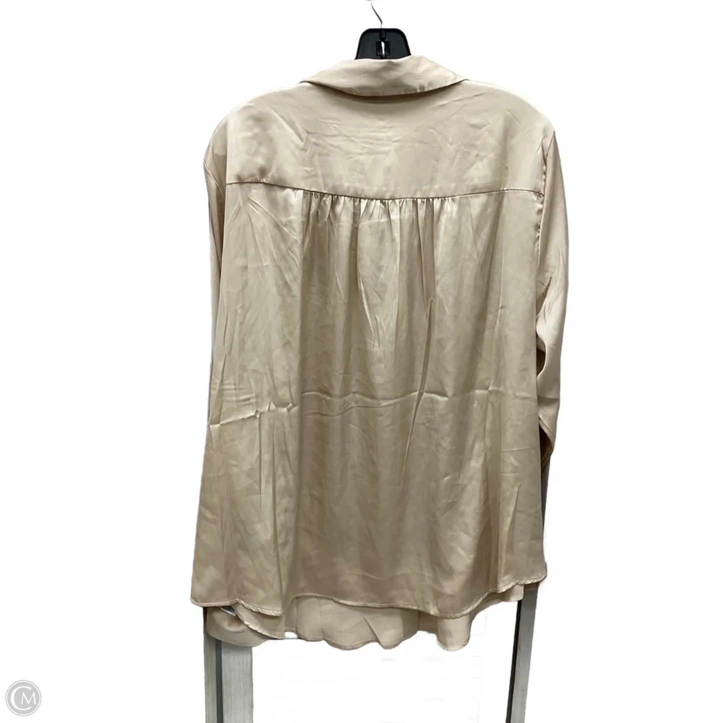 Top Long Sleeve By Torrid In Beige, Size: 2x