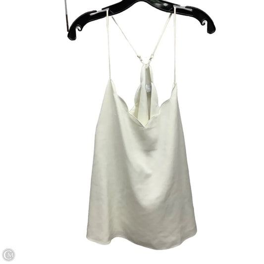 Top Sleeveless By J. Crew In Ivory, Size: 20