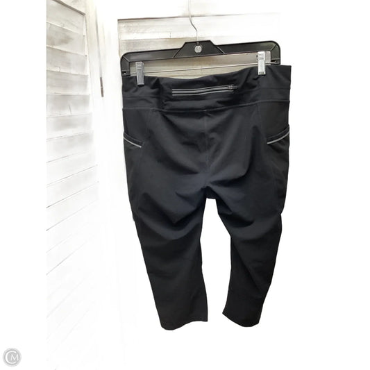 Athletic Capris By Athleta In Black, Size: M