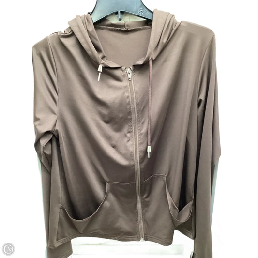 Jacket Other By Clothes Mentor In Brown, Size: Xl