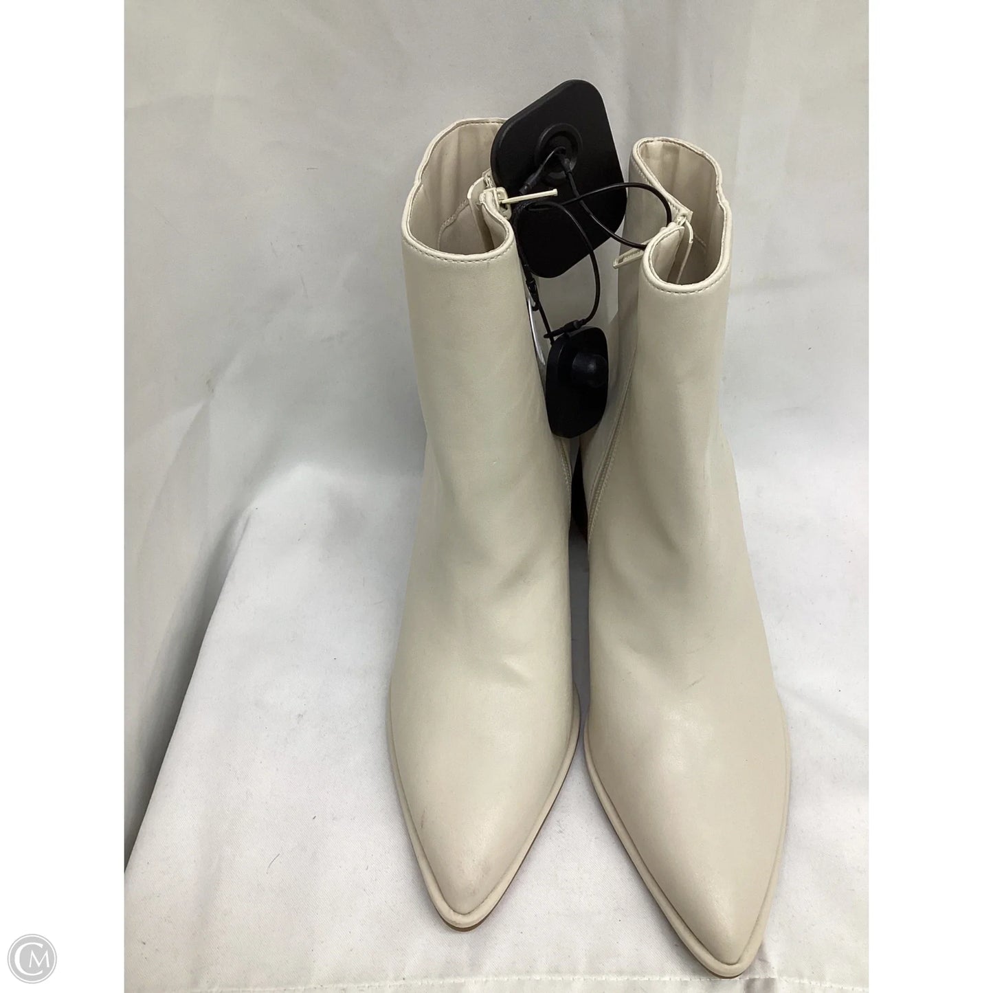 Boots Ankle Heels By Sonoma In Ivory, Size: 10