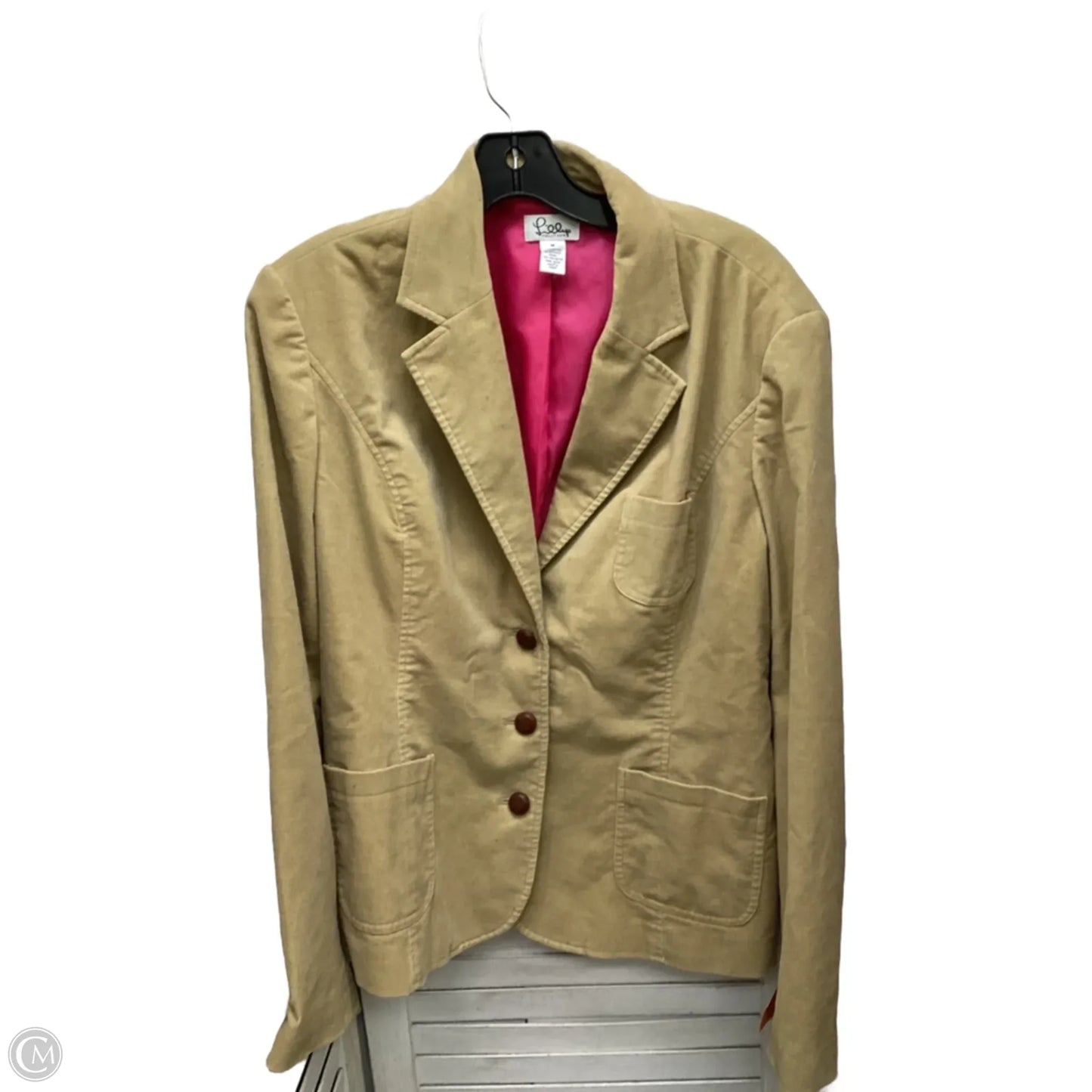 Blazer Designer By Lilly Pulitzer In Brown, Size: M