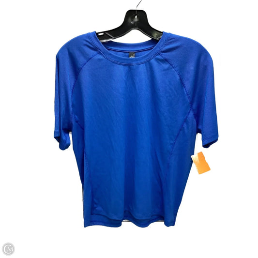 Top Short Sleeve By Clothes Mentor In Blue, Size: Xl