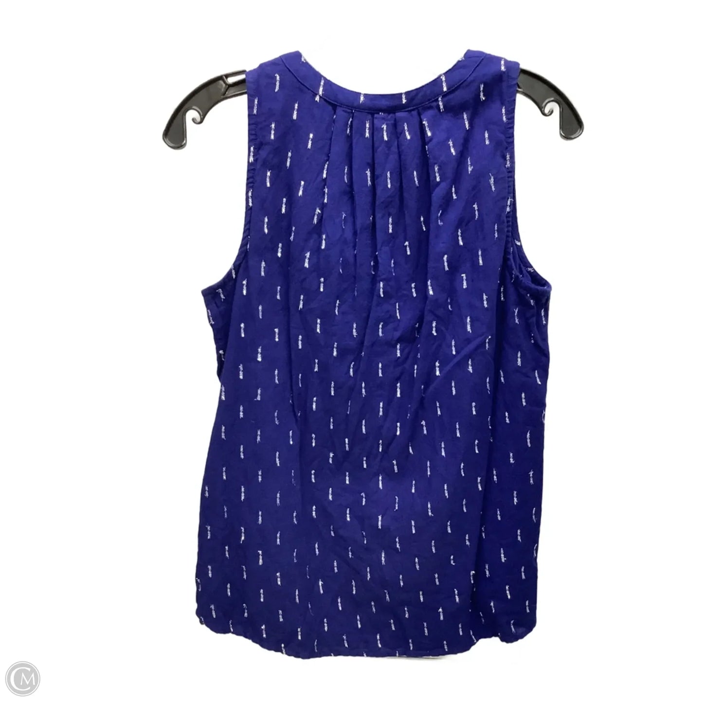Top Sleeveless By Crown And Ivy In Navy, Size: S
