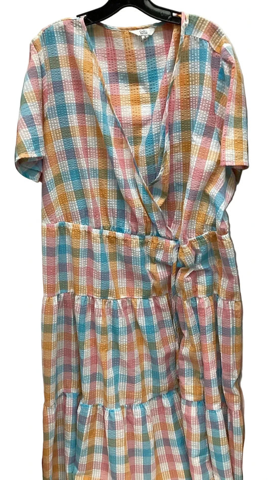 Dress Casual Maxi By Croft And Barrow In Multi-colored, Size: 3x
