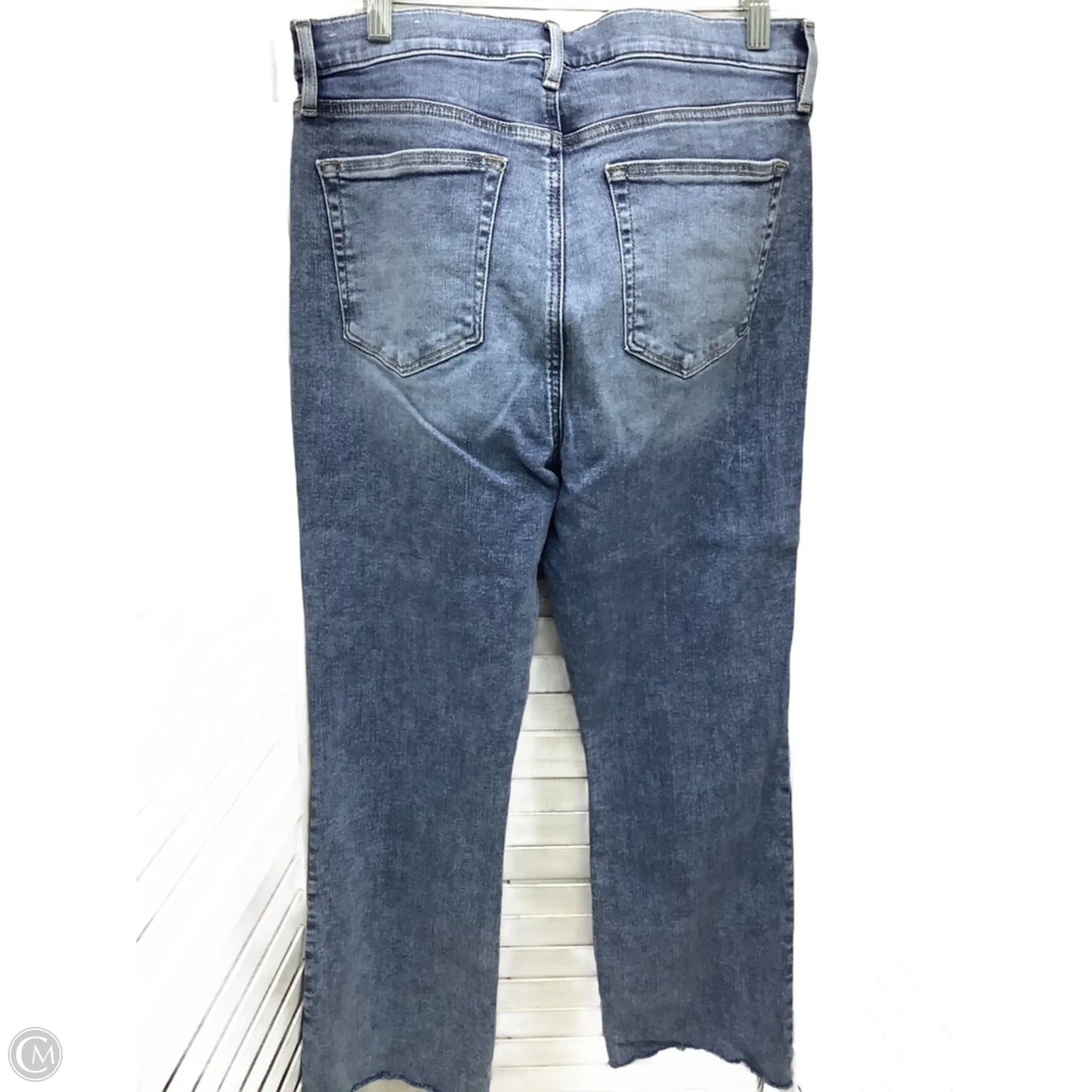 Jeans Boyfriend By Loft In Blue Denim, Size: 12