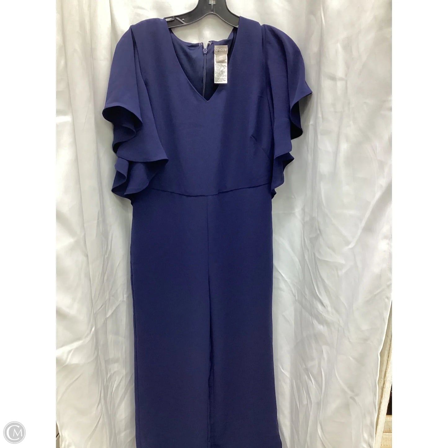 Jumpsuit By Chicos In Navy, Size: 0p
