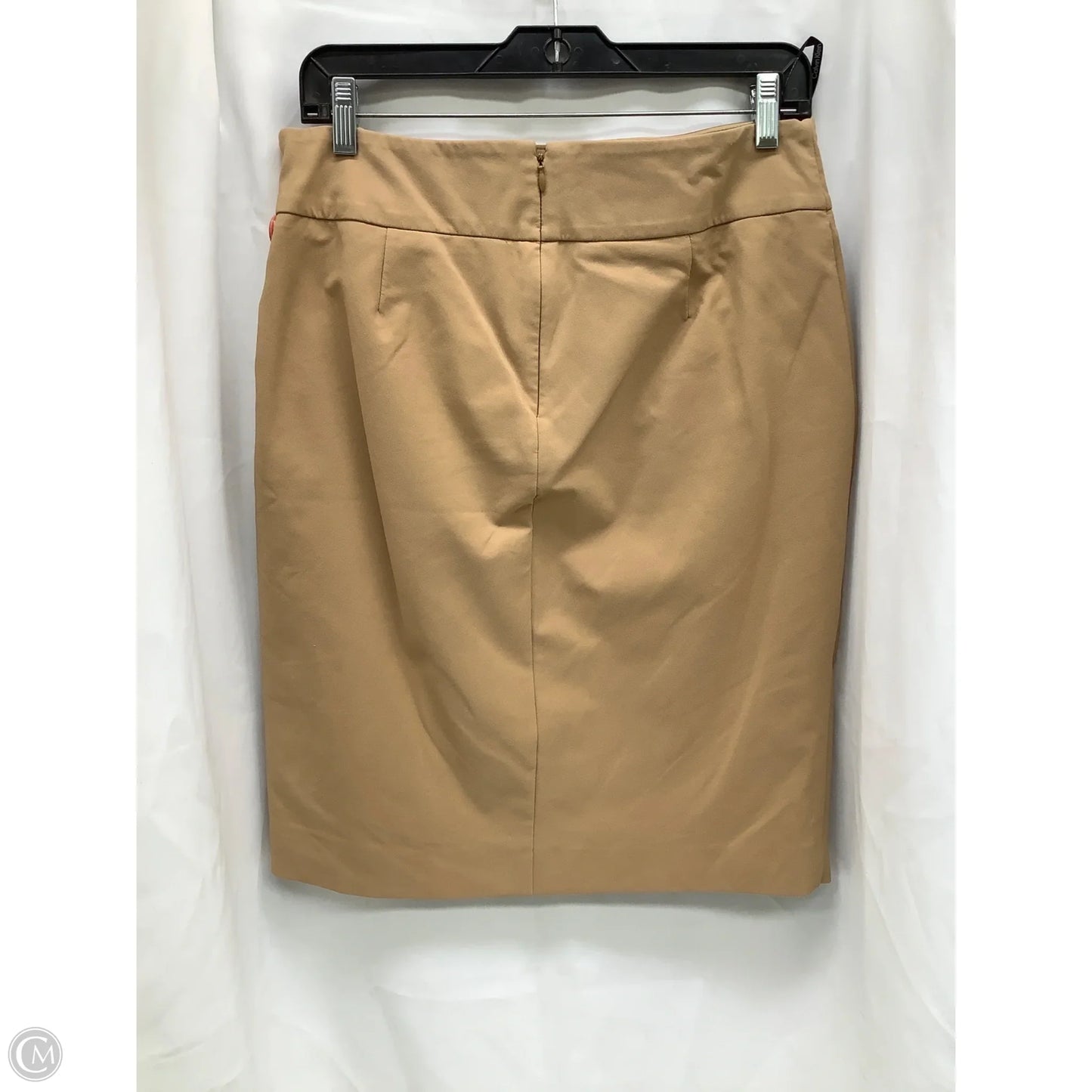 Skirt Midi By Calvin Klein In Tan, Size: 8