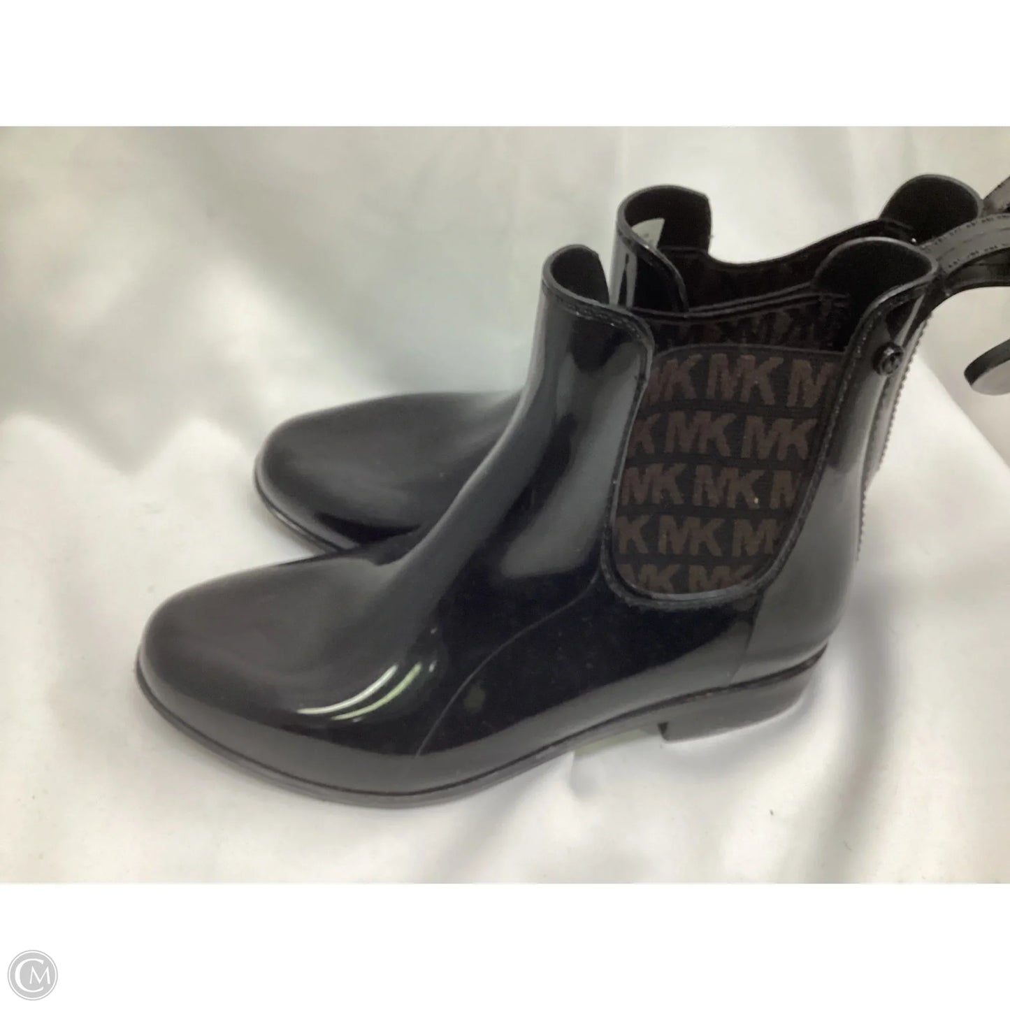Boots Rain By Michael By Michael Kors In Black & Brown, Size: 6